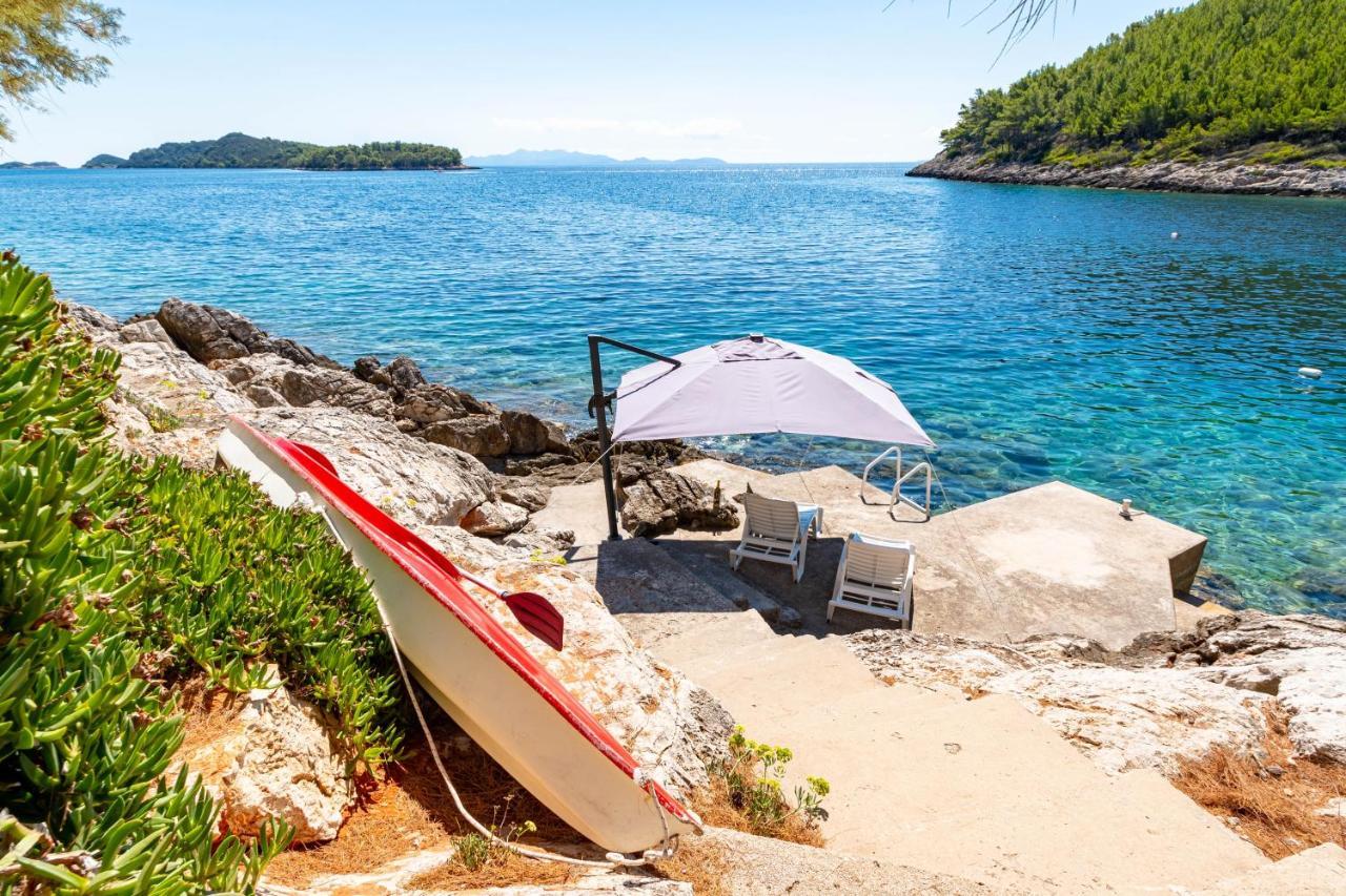 Apartments By The Sea Cove Zaglav, Korcula - 12208 プリズバ エクステリア 写真