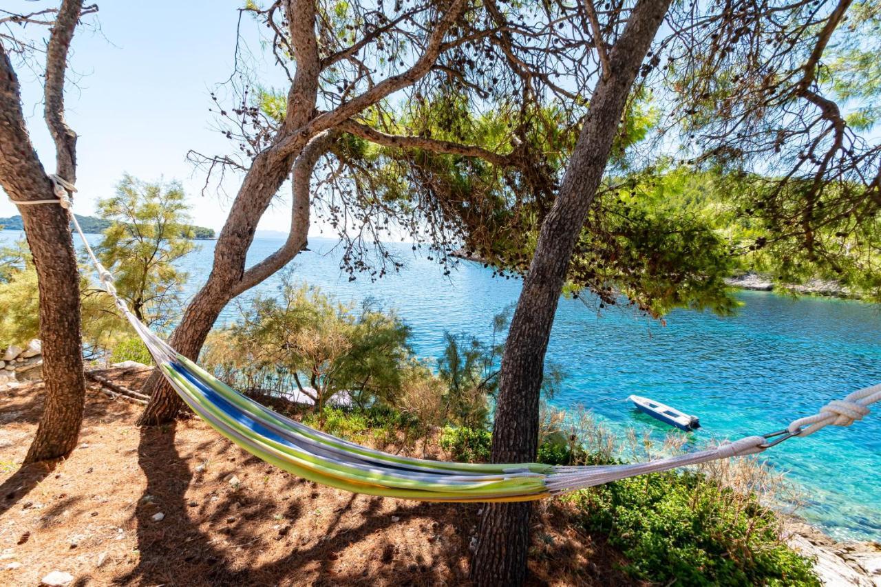 Apartments By The Sea Cove Zaglav, Korcula - 12208 プリズバ エクステリア 写真