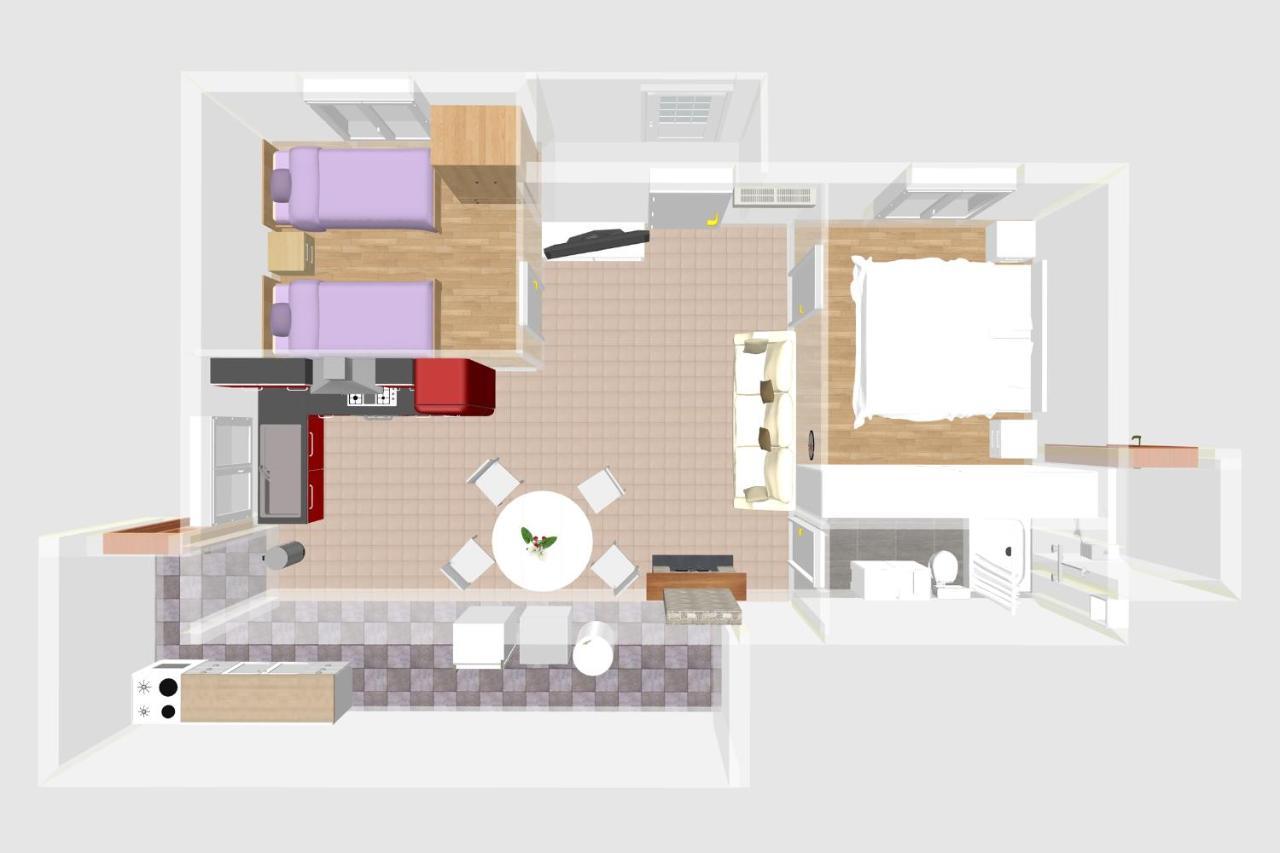 Apartments By The Sea Cove Zaglav, Korcula - 12208 プリズバ エクステリア 写真
